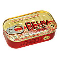 Belma Sardine In Vegetable Oil 125g