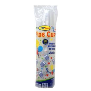 Everpack Disposable Plastic Cups 200cc