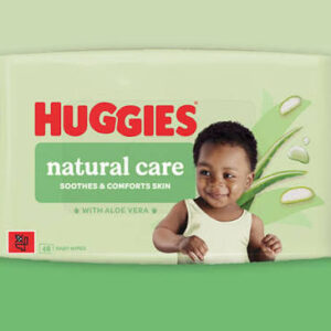 Huggies Pure Baby Wipes (Box )