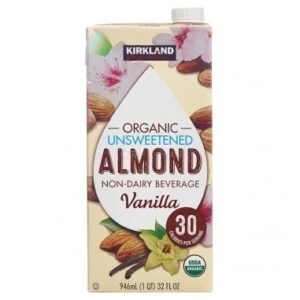 Kirkland Organic Unsweetened Almond Milk 946ml