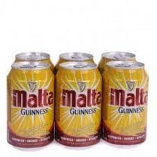 Malta Guiness Can 330ml (pack of 12)