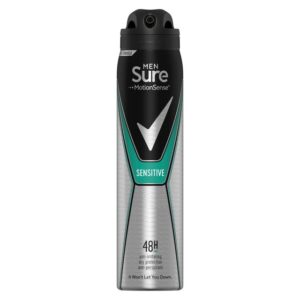 Sure Men Sensitive Aerosol Anti-Perspirant – 250ml