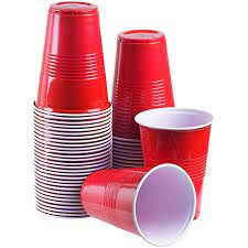 Red Disposable Cup-50pcs